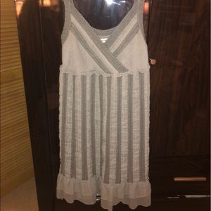 A Sweater and Sheer cute dress